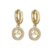 Wholesale gold copper fishtail Earrings JDC-ES-ag028 Earrings JoyasDeChina 40898 Wholesale Jewelry JoyasDeChina Joyas De China