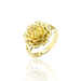 Bulk Jewelry Wholesale gold copper flower Rings JDC-RS-ag105 Wholesale factory from China YIWU China