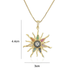 Bulk Jewelry Wholesale gold copper geometric Necklaces JDC-NE-ag022 Wholesale factory from China YIWU China
