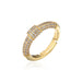 Bulk Jewelry Wholesale gold copper geometric rings JDC-RS-ag018 Wholesale factory from China YIWU China