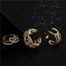 Bulk Jewelry Wholesale gold copper geometric shape opening Rings JDC-RS-ag026 Wholesale factory from China YIWU China