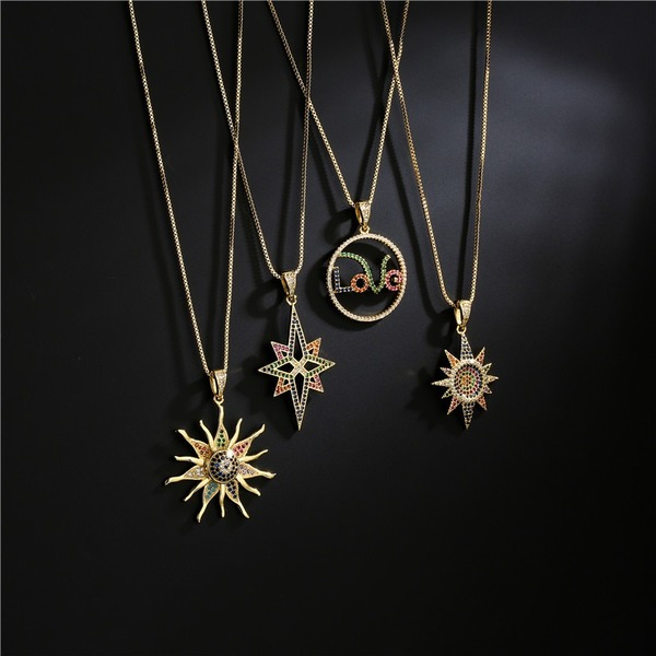 Bulk Jewelry Wholesale gold copper hip-hop Necklaces JDC-NE-ag024 Wholesale factory from China YIWU China