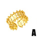 Bulk Jewelry Wholesale gold copper hip hop Rings JDC-RS-AS077 Wholesale factory from China YIWU China