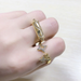 Bulk Jewelry Wholesale gold copper hip-hop snake Rings JDC-RS-AS120 Wholesale factory from China YIWU China