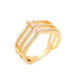 Bulk Jewelry Wholesale gold copper hollow 3-layer Rings JDC-RS-AS189 Wholesale factory from China YIWU China