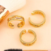 Bulk Jewelry Wholesale gold copper hollow Rings JDC-RS-AS148 Wholesale factory from China YIWU China