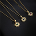 Bulk Jewelry Wholesale gold copper irregular Necklaces JDC-NE-ag014 Wholesale factory from China YIWU China