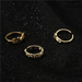Bulk Jewelry Wholesale gold copper LOVE Rings JDC-RS-ag030 Wholesale factory from China YIWU China