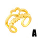 Bulk Jewelry Wholesale gold copper love Rings JDC-RS-AS130 Wholesale factory from China YIWU China
