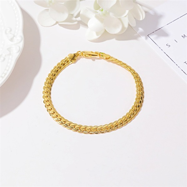 Bulk Jewelry Wholesale gold copper metal hemp chain JDC-BT-D489 Wholesale factory from China YIWU China