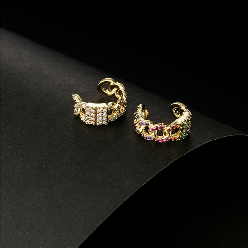 Bulk Jewelry Wholesale gold copper micro inlaid Earrings JDC-ES-ag105 Wholesale factory from China YIWU China