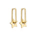 Wholesale gold copper micro inlaid Five Star Earrings JDC-ES-ag088 Earrings JoyasDeChina 40751 Wholesale Jewelry JoyasDeChina Joyas De China