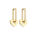 Wholesale gold copper micro inlaid oil drop Love Earrings JDC-ES-ag092 Earrings JoyasDeChina 40771 Wholesale Jewelry JoyasDeChina Joyas De China