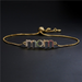 Bulk Jewelry Wholesale gold copper MOM ornament Bracelet JDC-BT-ag001 Wholesale factory from China YIWU China