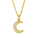 Bulk Jewelry Wholesale gold copper Moon Necklaces JDC-NE-AS266 Wholesale factory from China YIWU China