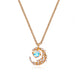 Bulk Jewelry Wholesale gold copper moonstone pendant necklace JDC-NE-D651 Wholesale factory from China YIWU China