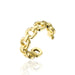 Bulk Jewelry Wholesale gold copper O-Rings JDC-RS-ag067 Wholesale factory from China YIWU China