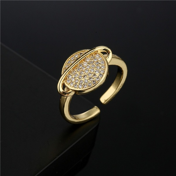 Bulk Jewelry Wholesale gold copper planet Rings JDC-RS-ag045 Wholesale factory from China YIWU China
