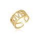Bulk Jewelry Wholesale gold copper ring JDC-RS-ag002 Wholesale factory from China YIWU China