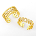 Bulk Jewelry Wholesale gold copper ring JDC-RS-AS048 Wholesale factory from China YIWU China