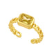 Bulk Jewelry Wholesale gold copper rings JDC-RS-AS002 Wholesale factory from China YIWU China