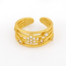 Bulk Jewelry Wholesale gold copper Rings JDC-RS-AS145 Wholesale factory from China YIWU China
