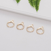 Bulk Jewelry Wholesale gold copper round charms JDC-CS-ZX006 Wholesale factory from China YIWU China