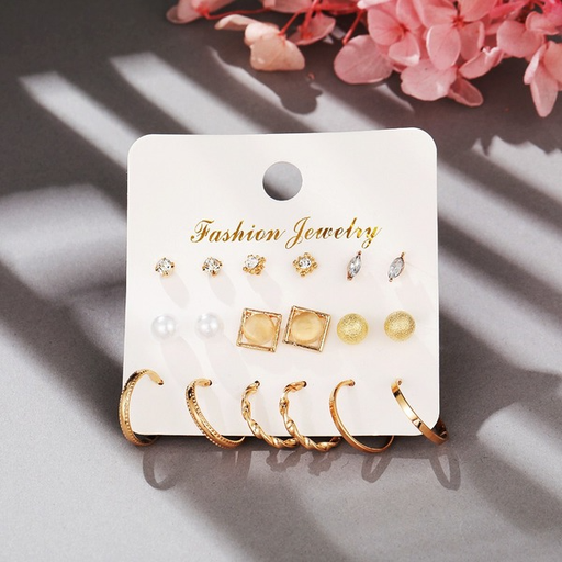 Bulk Jewelry Wholesale gold copper small circle Earrings JDC-ES-ag003 Wholesale factory from China YIWU China