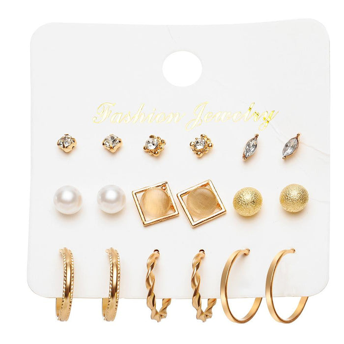 Wholesale gold copper small circle Earrings JDC-ES-ag003 Earrings JoyasDeChina 50517 Wholesale Jewelry JoyasDeChina Joyas De China
