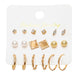 Wholesale gold copper small circle Earrings JDC-ES-ag003 Earrings JoyasDeChina 50517 Wholesale Jewelry JoyasDeChina Joyas De China
