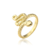 Bulk Jewelry Wholesale gold copper snake Rings JDC-RS-ag100 Wholesale factory from China YIWU China