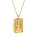 Bulk Jewelry Wholesale gold copper tarot star necklace female JDC-NE-BD003 Wholesale factory from China YIWU China