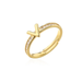 Bulk Jewelry Wholesale gold copper V-shaped Rings JDC-RS-ag097 Wholesale factory from China YIWU China