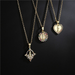 Bulk Jewelry Wholesale gold copper virgin Mary Necklaces JDC-NE-ag023 Wholesale factory from China YIWU China