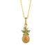 Bulk Jewelry Wholesale gold copper watermelon pineapple zircon Necklaces JDC-NE-AS265 Wholesale factory from China YIWU China