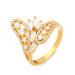 Bulk Jewelry Wholesale gold copper zircon Rings JDC-RS-AS210 Wholesale factory from China YIWU China