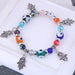 Wholesale gold devil's eye crystal alloy bracelet JDC-BT-WY131 Bracelet 威扬 Color bracelet Wholesale Jewelry JoyasDeChina Joyas De China