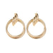 Wholesale gold hemp flower women's earrings JDC-ES-D338 earrings JoyasDeChina 01KC gold 2585 Wholesale Jewelry JoyasDeChina Joyas De China