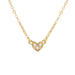 Bulk Jewelry Wholesale gold inlaid diamond Love Pendant alloy necklace JDC-NE-F347 Wholesale factory from China YIWU China