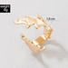 Wholesale gold irregular geometry ring JDC-RS-C274 Rings JoyasDeChina Wholesale Jewelry JoyasDeChina Joyas De China