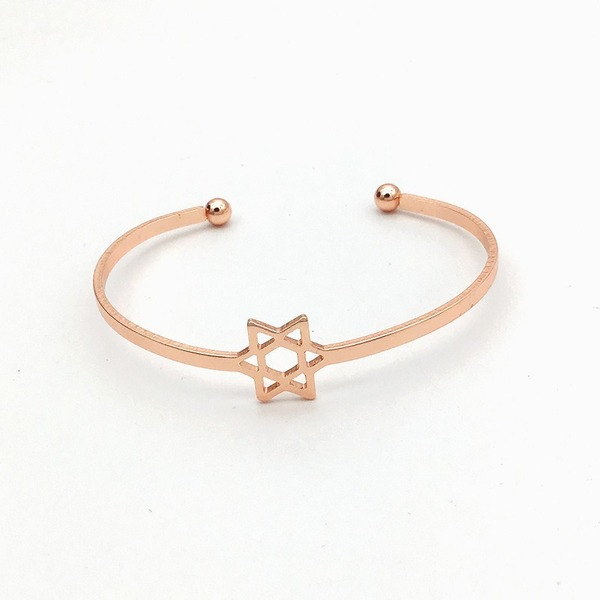 Bulk Jewelry Wholesale gold metal hexagonal bracelet JDC-BT-RL012 Wholesale factory from China YIWU China