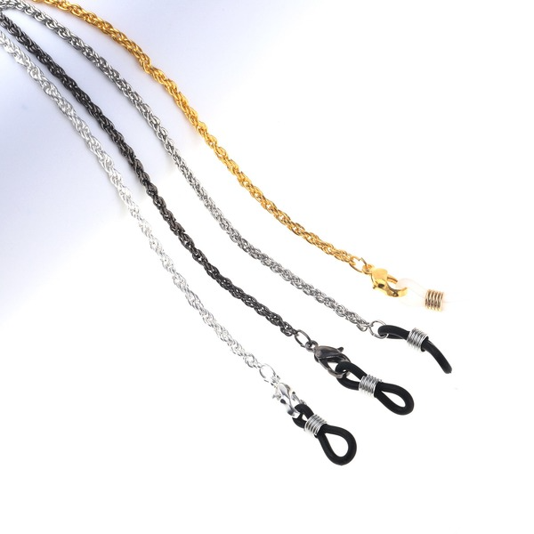 Bulk Jewelry Wholesale gold metal lanyard twist glasses chain JDC-MC-YM011 Wholesale factory from China YIWU China