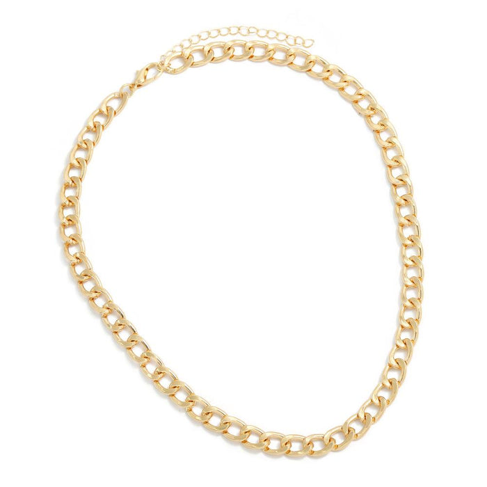 Bulk Jewelry Wholesale gold metal multilayer clavicle chain JDC-NE-V2 Wholesale factory from China YIWU China