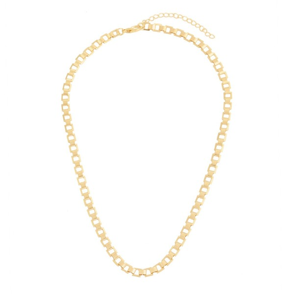 Bulk Jewelry Wholesale gold metal pearl metal ribbon necklace women JDC-NE-V4 Wholesale factory from China YIWU China