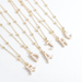 Bulk Jewelry Wholesale gold pearl water wave Necklaces JDC-NE-RXJQ002 Wholesale factory from China YIWU China