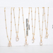Bulk Jewelry Wholesale gold pearl water wave Necklaces JDC-NE-RXJQ002 Wholesale factory from China YIWU China