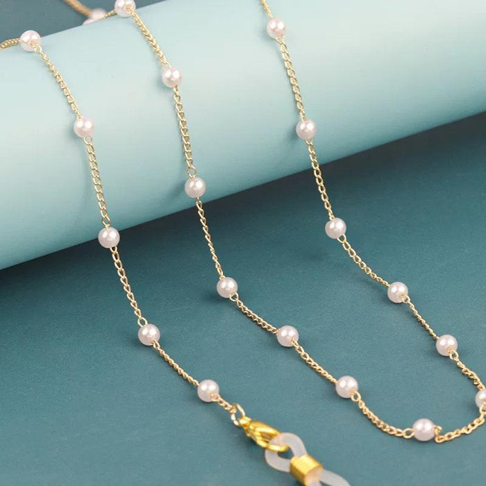 Bulk Jewelry Wholesale gold plated copper hanging neck sequins star glasses chain JDC-MC-HW004 Wholesale factory from China YIWU China
