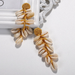 Bulk Jewelry Wholesale gold resin bohemian tassel earrings JDC-ES-V102 Wholesale factory from China YIWU China