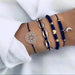 Bulk Jewelry Wholesale gold star moon geometric shape alloy bracelet JDC-BT-RXCL001 Wholesale factory from China YIWU China