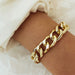 Wholesale gold thick chain alloy bracelet JDC-BT-F532 Bracelet JoyasDeChina 5374403 alloy Wholesale Jewelry JoyasDeChina Joyas De China